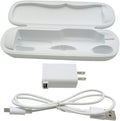 2023 Upgraded Economical Travel Charger Case w/AC Charer + USB Cable for Philips Sonicare HX6xxx HX89 HX91 Series