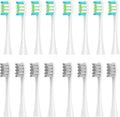 Compatible for Oclean 16PCS Replacement Brush Heads - Sonic X/X Pro/Z1/SE/F1/One/PW01-09/P5(16 (2 Colors))