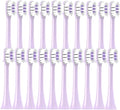 Wholesale Copper Free 20/50/100PCS Replacement Brush HeadCompatible for X3/U/X5 Caps Soft Clean Vacuum Nozzles(20Purple)