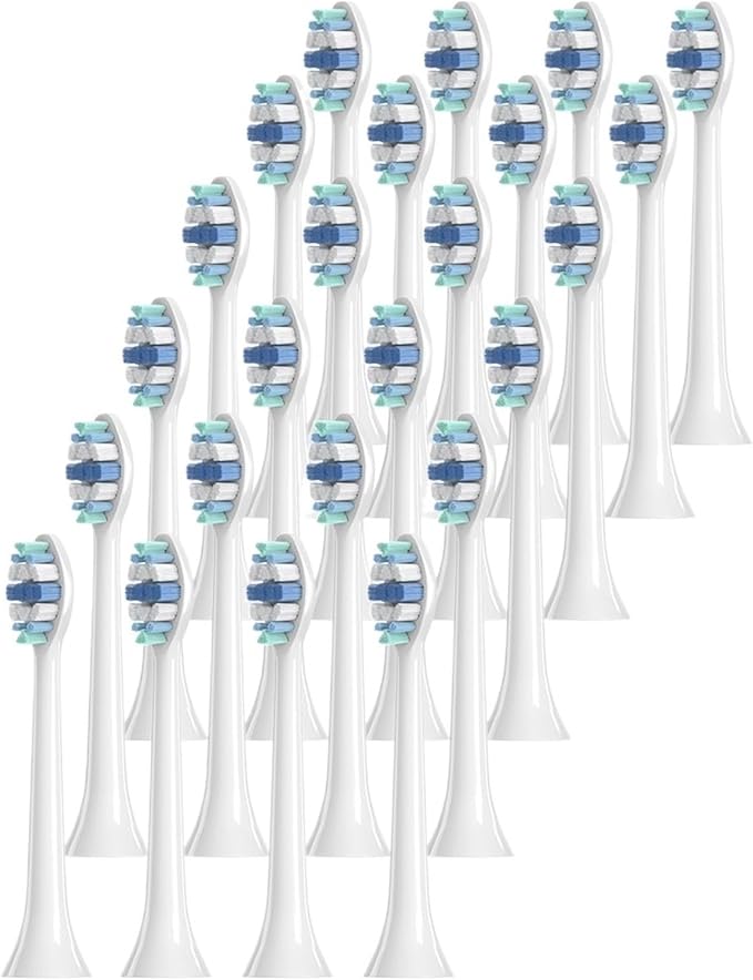 HX9034p Toothbrush Brush Head for HX3 HX6 HX9 Series HX3210 3211 6150 6500 6510 6530 9342 6730 9312 9372care IPS(HX9034P-20Pcs)