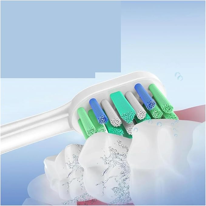 Replacement Toothbrush Heads Compatible for with Optimal Plaque Control HX9023/65 HX9044 HX9054 Electric Brush Head(4 Pcs)