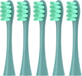 Gentle Brush Head Replacements Fit X10 Ultra Air2 F1 Series Daily Cleaning(5 Green)