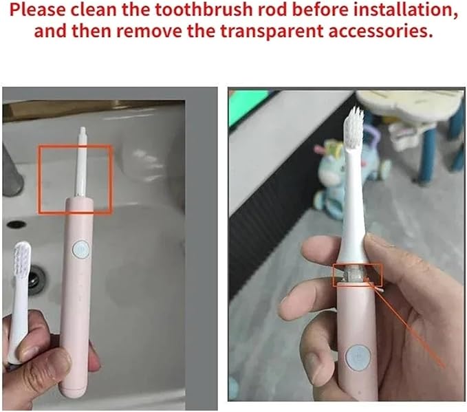 Compatible for 10pcs Replacement Toothbrush Heads