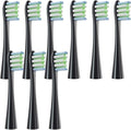 9PCS Replacement Brush HeadsCompatible for Oclean Flow/X PRO /F1/Z1/One/ Air2 Sonic Electric Toothbrush Nozzles Soft(9 HOC)