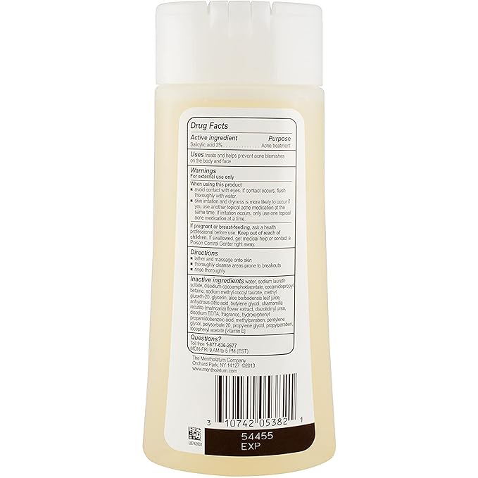 pHisoderm Anti-Blemish Body Wash 10 oz (Pack of 5)