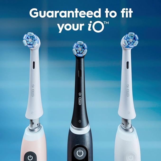 Oral-B iO Ultimate Clean Replacement Brush Heads 5 Count 4 Ultimate Clean + 1 Gum &amp Sensitive White