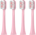 Replacement Toothbrush HeadsCompatible for Sarmocare S100 S200 S600 S700 S800 S900 S710 S820 S910 Electric(4pcs Pink)