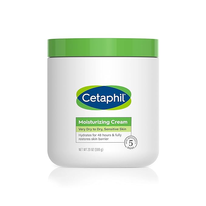 Cetaphil Body Moisturizer Hydrating Moisturizing Cream for Dry to Very Dry &amp Body Wash NEW Moisturizing Relief Body Wash for Sensitive Skin