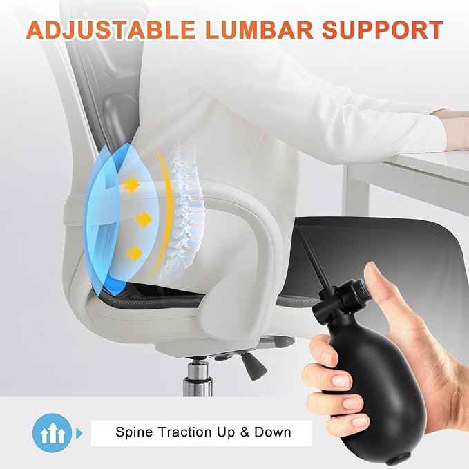 Massage Chair PadBack Massager with Heat Vibration Massage Seat Cushion 20-30-60 Minutes Auto-TimerAdjustable Lumbar SupportChair Massager for OfficeReclinerGifts for MenWomen