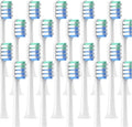 20/50PCS Compatible for Replacement C1 Sensitive Clean Whitening Brush Soft Bristle Sonic Electric Toothbrush Nozzles(50Clean)