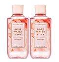 Bath and Body Works Rose Water &amp Ivy Shower Gel 10 Oz 2 Pack (Rose Water &amp Ivy)
