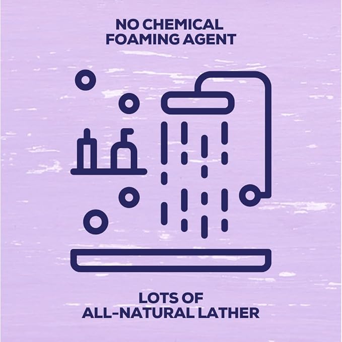 Yaya Maria's Natural Body Wash Only 6 Ingredients 100% Nontoxic Keeps Skin Soft Cruelty-Free (Lavender)
