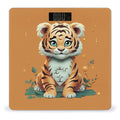 Year of The Tiger Funny Tiger Bathroom Scale for Body Weight with High Precision Large LCD Backlight Display Digital Weighing Scale with BMI Capacity Up to 180kg