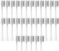 30/50PCS Vacuum Brush Compatible for Oclean X PRO/ Z1/ F1/ One/Air 2 /SE Replacement Head Toothbrush Nozzles Soft Bristle(30Gray)