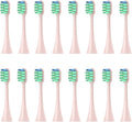 16pcs Replacement Toothbrush HeadsCompatible for Panasonic Doltz EW-DC01/DC12/PDL54/PDP51/EW1031/DE92/WEW0980/DL40/DL75/DL82(16pcs Pink)