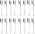 16pcs Replacement Brush HeadsCompatible for Oclean X/Pro/ Z1/ SE F1/one/ PW01/03/05/07/09 P5 Toothbrush(16 Grey)