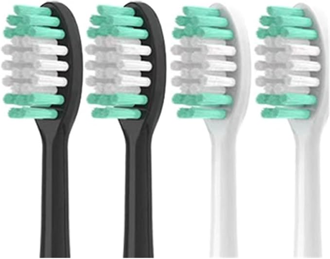 Electric Toothbrush Heads Compatible for Aquasonic Black Series/Series Pro/Vibe Series Unisex Replacement Nozzle(10PCS Mix)