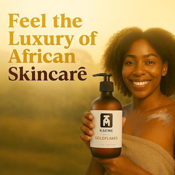 KAEME.COM GOLDFLAKES LUXURIOUS BLACK SOAP BODY WASH-Plant BasedAntifungal HandmadeSulphateParabenDye FreeNourishing &amp Soothing FormulaPimpleEczemaAcne Anti-Bacterial Herbal-500mL /16.9Fl