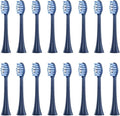 Compatible for FLYCO FT7105/FT7106/FT7108/FT7205/TH01 Electric Toothbrush Replacement Heads Soft Bristle Nozzles4-16pcs(16 Deep Blue)