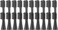 Replacement Toothbrush HeadCompatible for SEAGO S2/S5/S10/SK2/SG972/S2X/SG851(Black)