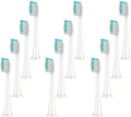 Electric Toothbrush Head Replaceable SonicCompatible for Philips Brush(White 12pcs)