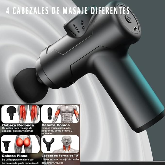 Massage gun-0417-H-2 Black