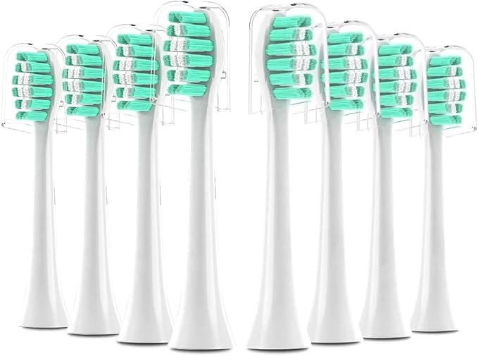 8Pack Replacement Toothbrush Heads Compatible with Phlps Soni Care Heads(8pcs Blue)
