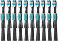 10/20PCS Electric Toothbrush HeadsCompatible for SEAGO SG899/SG507/SG610/SG659/SG917/E1/E2/E3 Vacuum Replacemen Brush Head(Green)