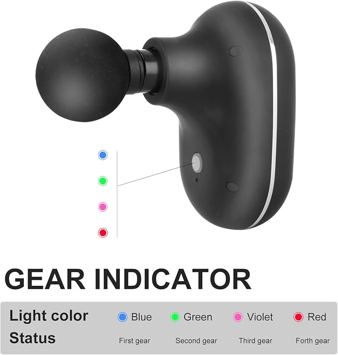 Neck Massage Mini Massage Gun Compact Sports Massager Percussion Deep Tissues Muscle Massager Portable Handheld Massager for Office HomeSalon Travel Gift