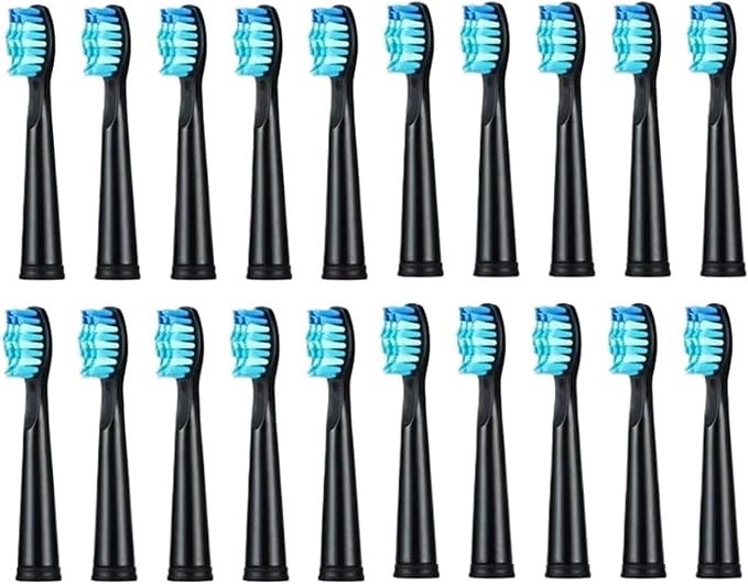 5-10Pcs Replacement Brush HeadsCompatible for Seago/Fairywill Electric Toothbrush FW/SG 507/508/515/551/917/959/908(10pcs White)