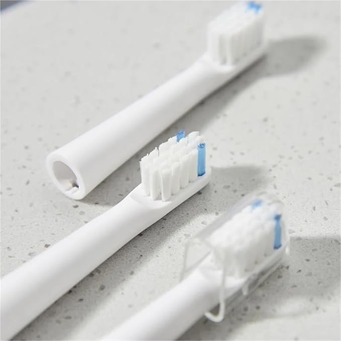 Compatible for Realme N1 N2 RTX2103 SN301 Electric Toothbrush Replacement Heads Soft Bristle Nozzles4/8/16pcs(16PCS White)