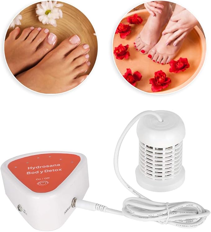 YUYTE Portable Ionic Foot Bath SPA - Detox Foot Soaker Massager for Improves Circulation Soothe Tired Muscles