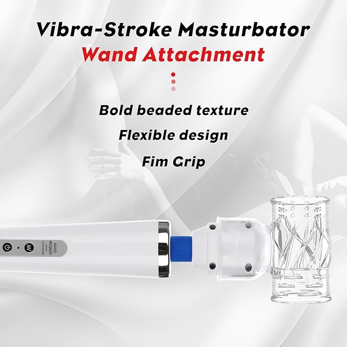 6Pcs Massage Gun Magic Wand Attachments Accessories Massage Stick Headgear Wand Caps Couples Adult Toys Funy fit for Hitachi Mini Magic Wand Inner Diameter 1.77 inch