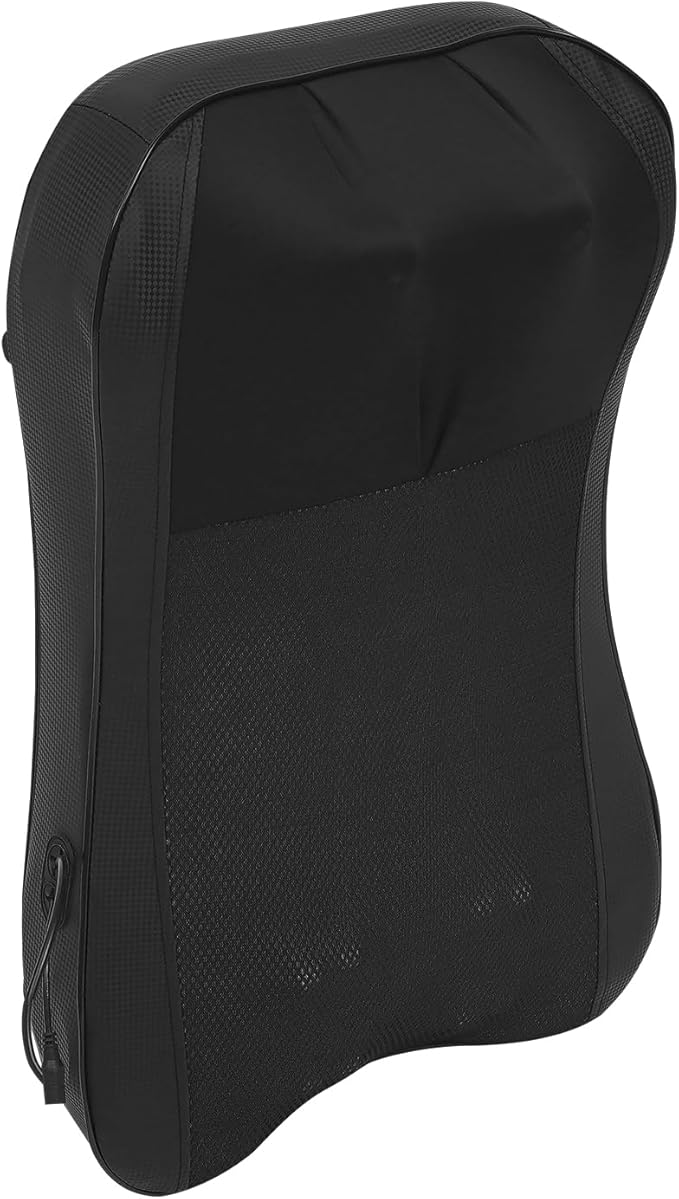 Bathrena Electric Back Massager with Heat Function4-in-1 Neck and Back Massager for Deep Tissue ReliefSuitable for Office and HomeGifts for Men WomenBlack.