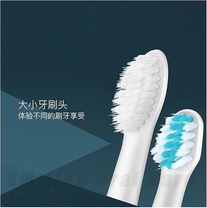 Electric Toothbrush Heads Compatible with Panasonic WEW0972 DM71/DM81/DM712/DML1/DM31/DM711/PDM7B Replacement Brush Heads(10PCS Mix)