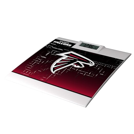 Keyscaper Atlanta Falcons Quadtile Design Digital Bathroom Scale