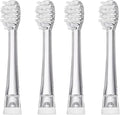 Kids Brush Heads Children Electric Toothbrush Replacement HeadsCompatible for Seago EK6 977 Sonic 4pcs(4 Small Heads)