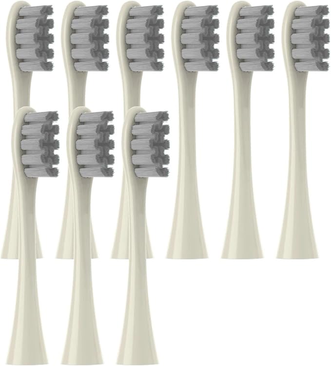 Replacement Brush HeadsaCompatible for Oclean Flow/X PRO Elite/X /F1/Z1/One/ Air2 Sonic Electric Toothbrush Nozzles(9 MHOC)