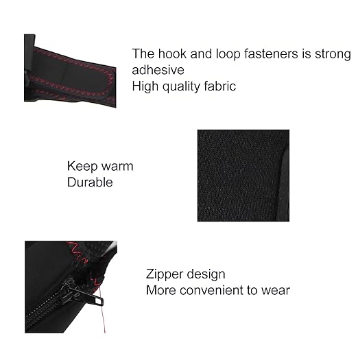 Heating Full Arm Wrap Brace Electric Shoulder Massage Brace Shoulder Massage Heated Braces for Left Right Shoulder 3 Gears Adjustable Compression Sleeve Wrap