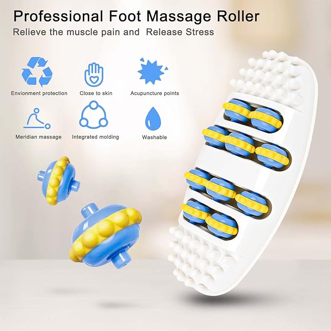 Ionic Foot Bath Detox Machine Feet Detox Machine for Home Use Home Salon Spa for Deep Relaxtion with Foot Massager Roller