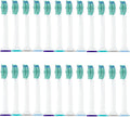 24-48pcs Toothbrush Replacement Heads Compatible for with Brush Click-on Handles(24pcs)