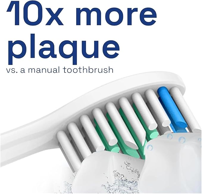 Compatible for Replacement Toothbrush Heads Compatible with Philips Sonicare Screw-on E Series Electric Brush Head Xtreme Essence Elite Advance(4 Pcs)