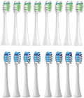 Replacement Brush Heads Compatible for Toothbrush Head HX3 HX6 HX9 Series HX3210 3211 6150 6500 6510 6530 9342 6730(8P1 8P3)