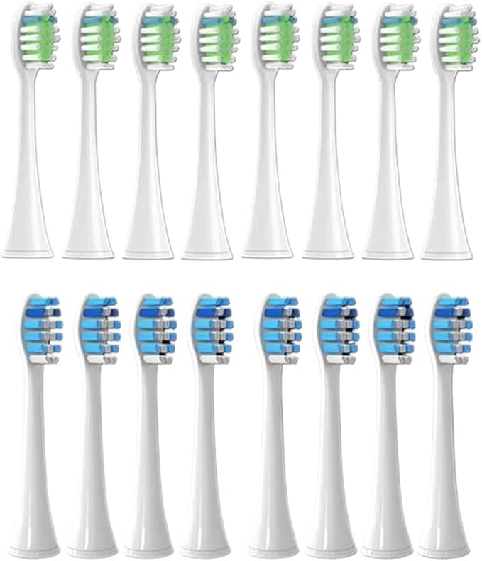 Replacement Brush Heads Compatible for Toothbrush Head HX3 HX6 HX9 Series HX3210 3211 6150 6500 6510 6530 9342 6730(8P1 8P3)