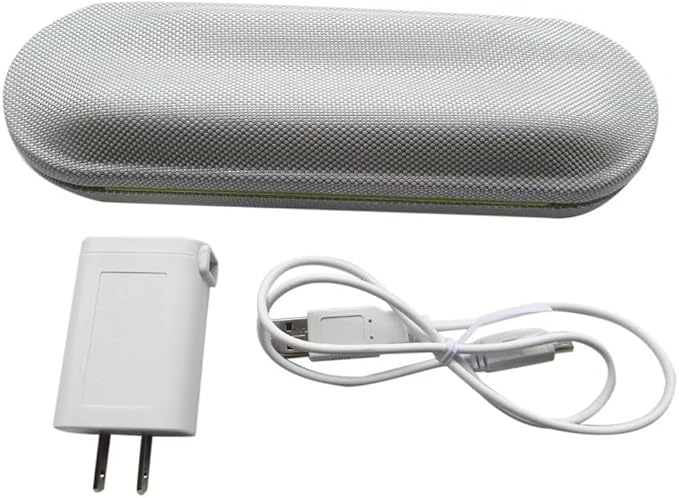 HX9210 Travel Charger Case w/AC Charger+USB Cable Replacement for Philips Sonicare DiamondClean Sonic Toothbrush HX9382HX9372HX9362HX9360(Gray-Green)