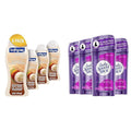 Softsoap Body Wash Coconut Butter Scrub Exfoliating Body Wash 20 Ounce 4 Pack &amp Lady Speed Stick Invisible Dry Antiperspirant Deodorant Shower Fresh 2.3oz 4 Pack