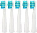 Replacement Brush HeadsCompatible for Seago for Fairywill Electric Toothbrush Head(5pcs White)