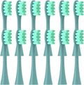 24PCS Replacement Brush HeadsCompatible for X/X PRO/ Z1/ F1/ One/Air 2 /SE Sonic Electric Toothbrush Soft Bristle Nozzles(24pcs Green)