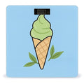 Ice Cream Cone Weight Scale Large Digital Bathroom Scales with Bright LED Display Non Slip Digital Scale and Step On Fashion Weighing Machine for Body