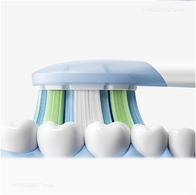 Original Replacement Brush Heads Compatible for XIAOMI Mijia Electric Toothbrush MES609/MES610 Pro Sonic Sweep Vibration Head(Sensitive 3 pcs)